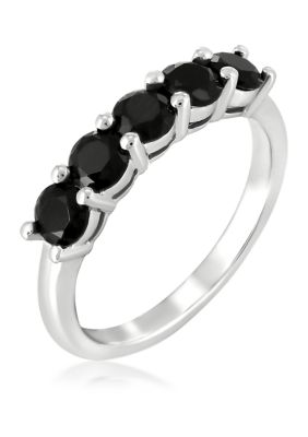 Belk Silverworks Sterling Silver 5 Stone Ring, 7