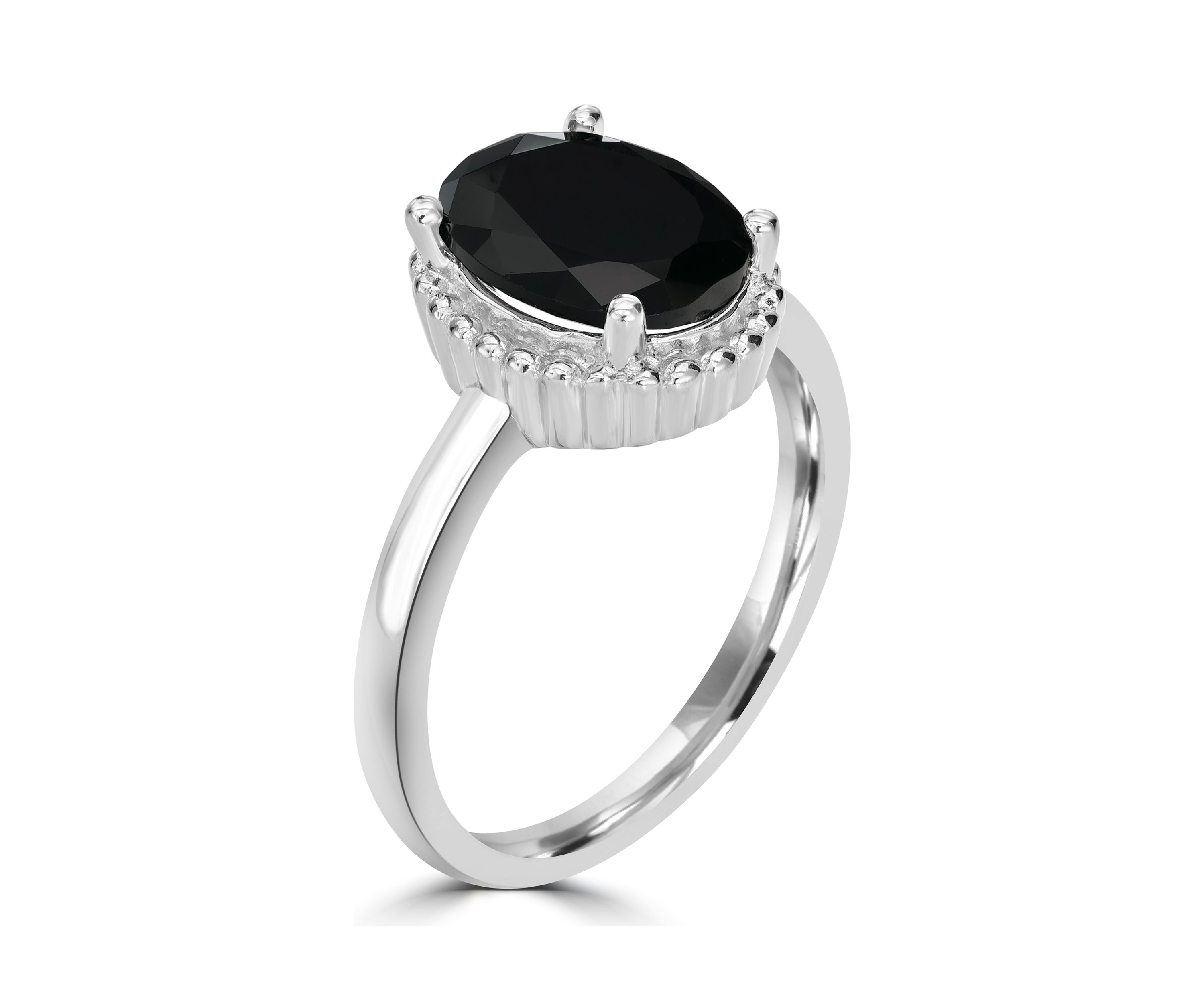 Sterling Silver Cubic Zirconia Ring