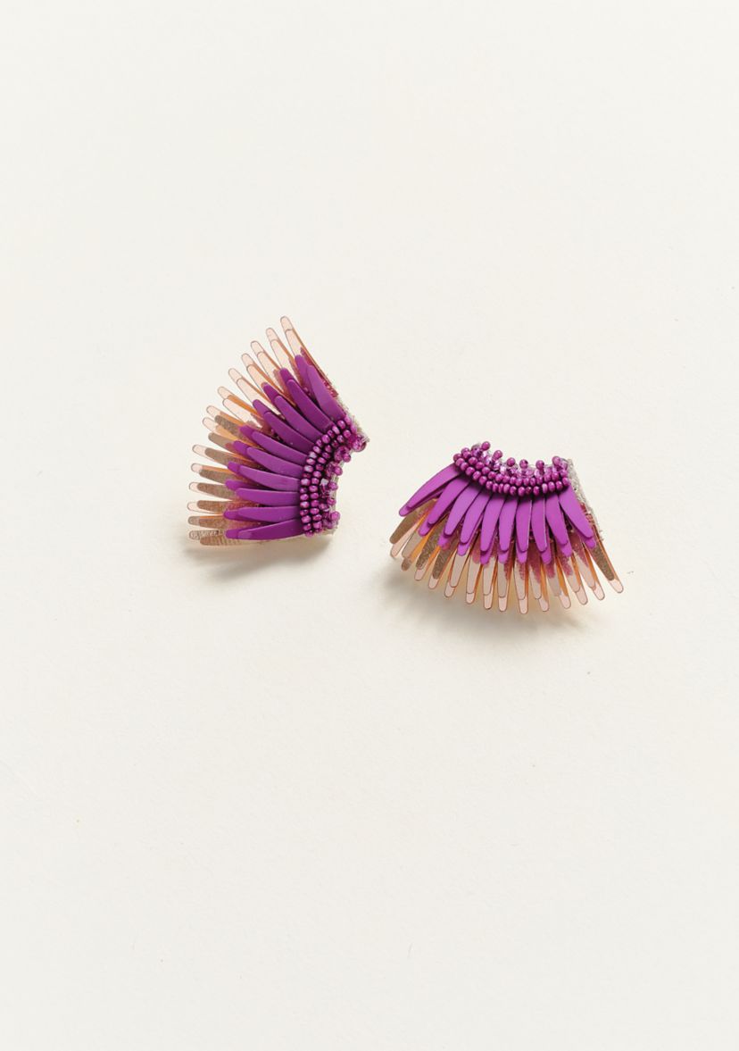 Magenta Mini Madeline Earrings