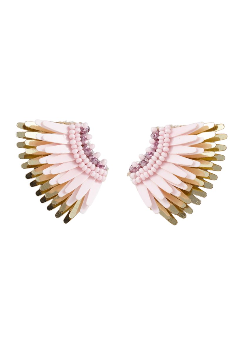 Micro Madeline Pink Neutral Earrings