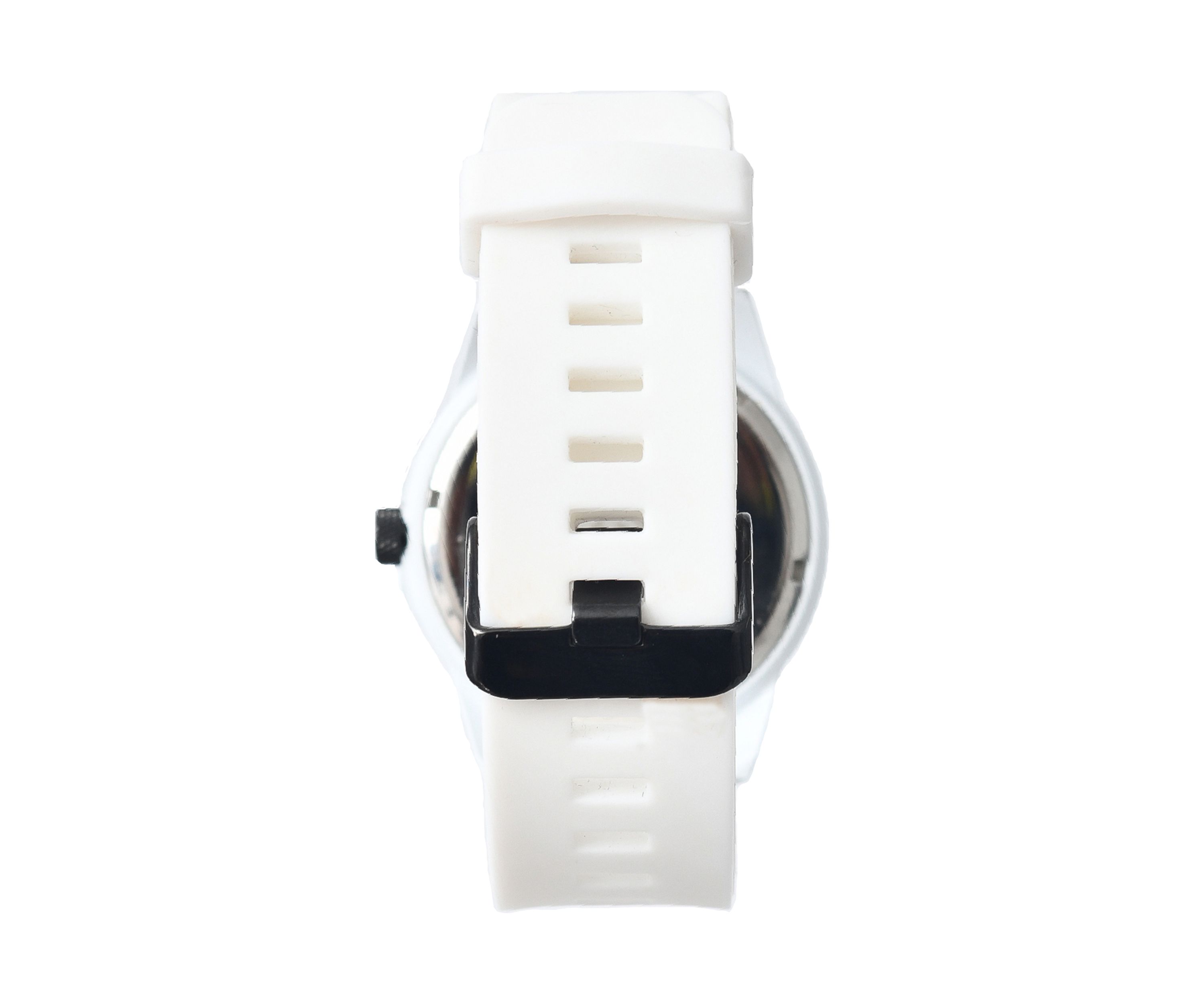 Unisex Country Club White Silicone Band Watch - 44 Millimeter