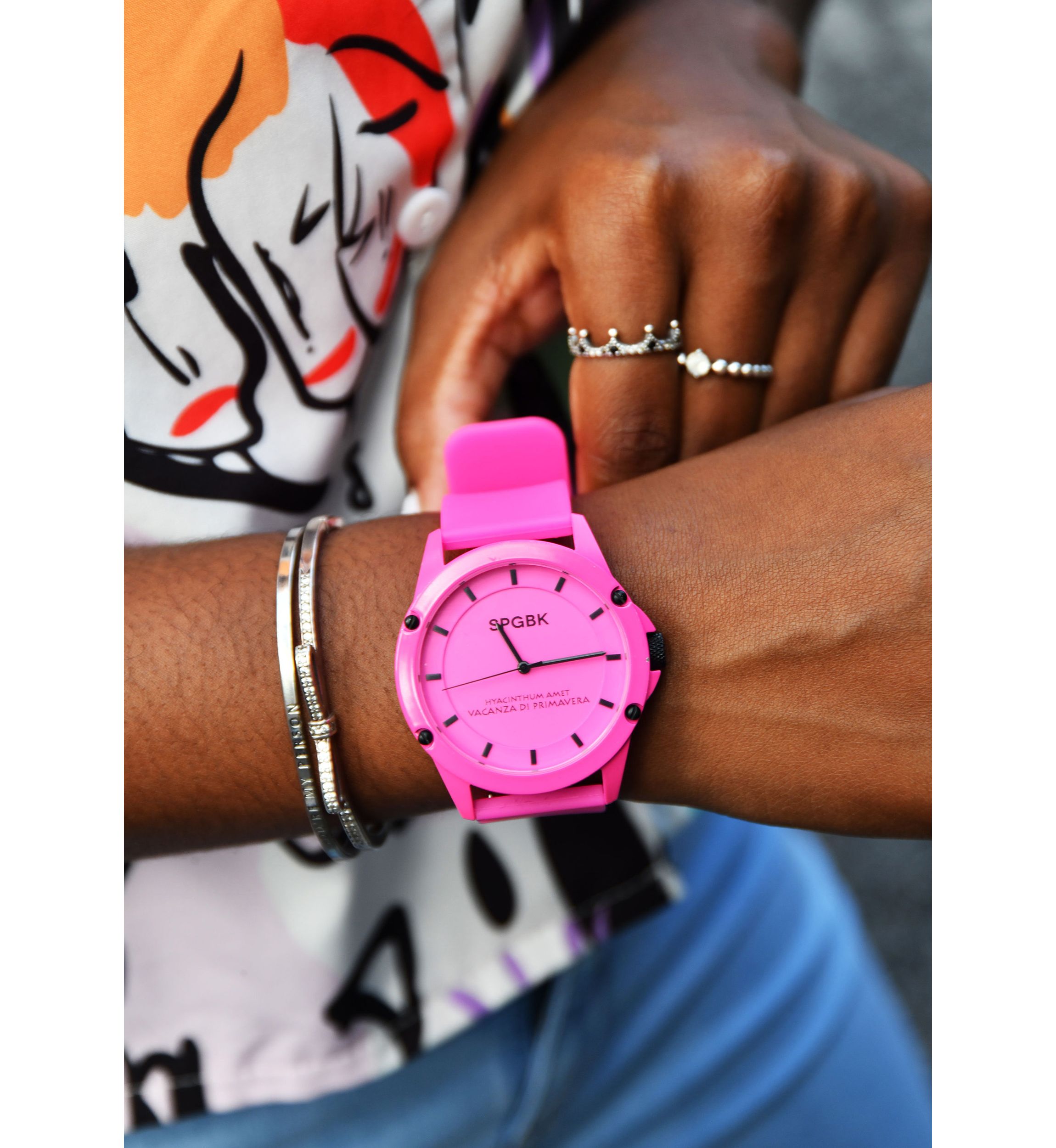 Unisex Forever Pink Watch