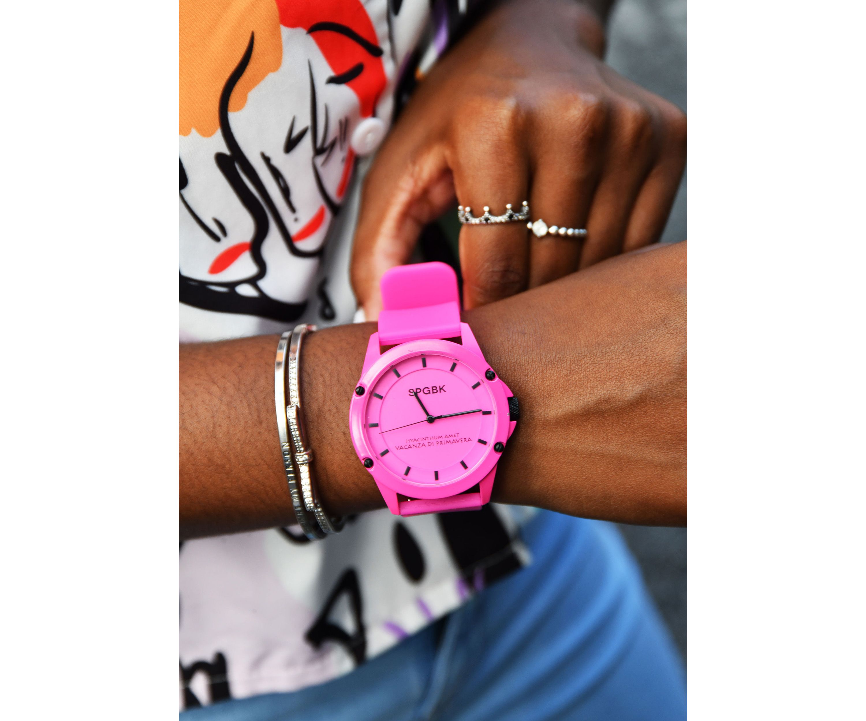 Unisex Forever Pink Watch