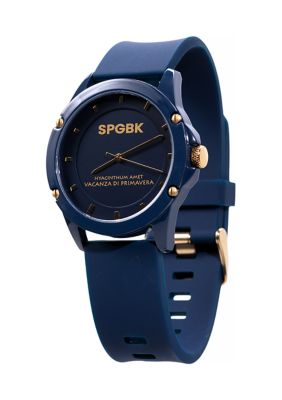 Unisex Smith Navy and Gold Watch