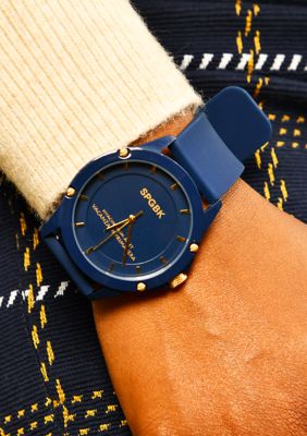 Unisex Smith Navy and Gold Watch