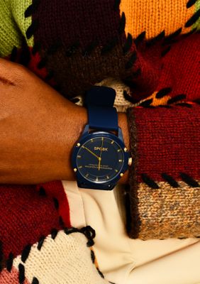 Unisex Smith Navy and Gold Watch