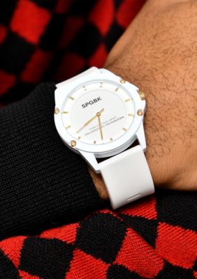 Unisex Edgewood White and Gold Watch