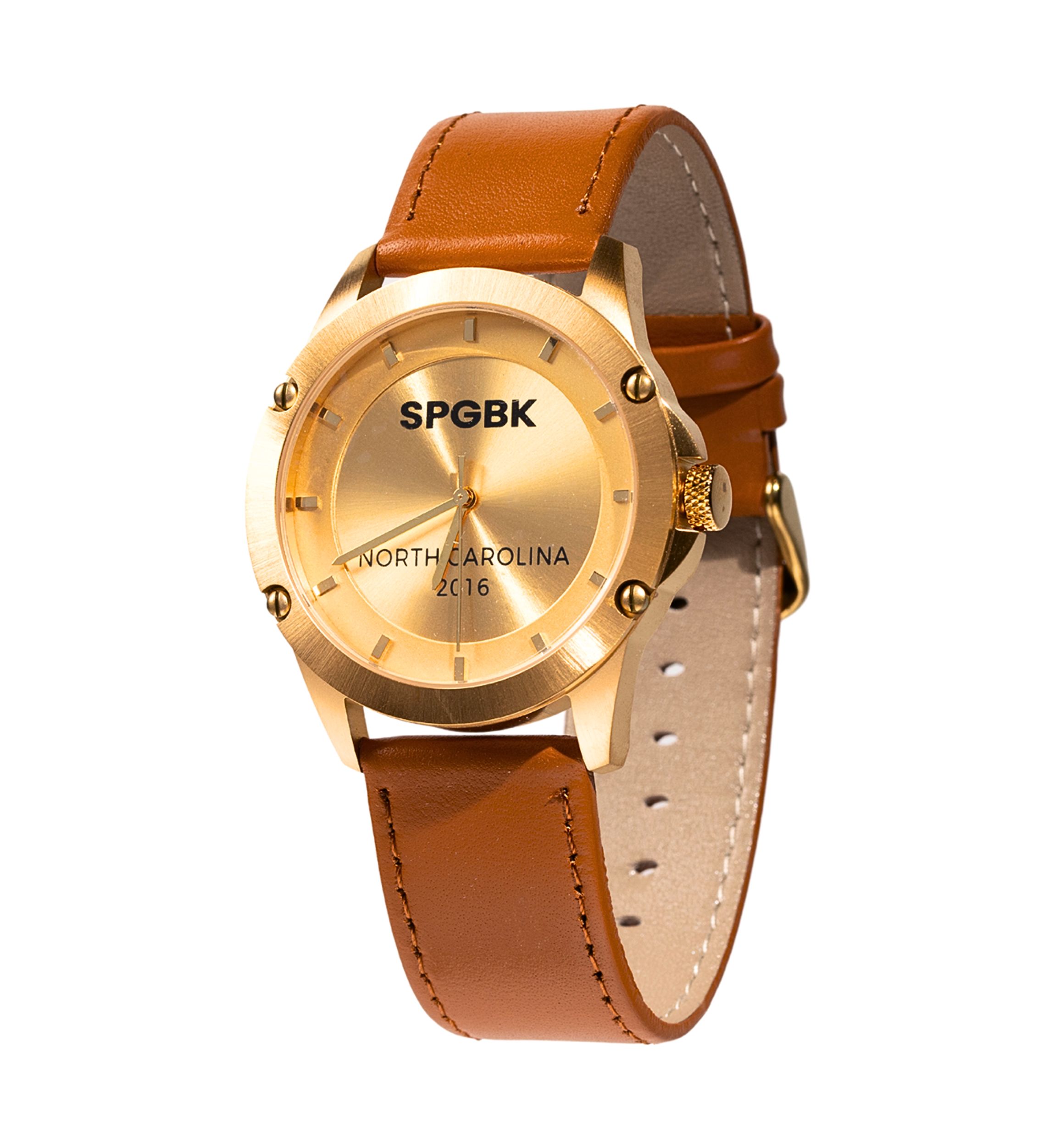 Ferguson Tan Leather Band Watch