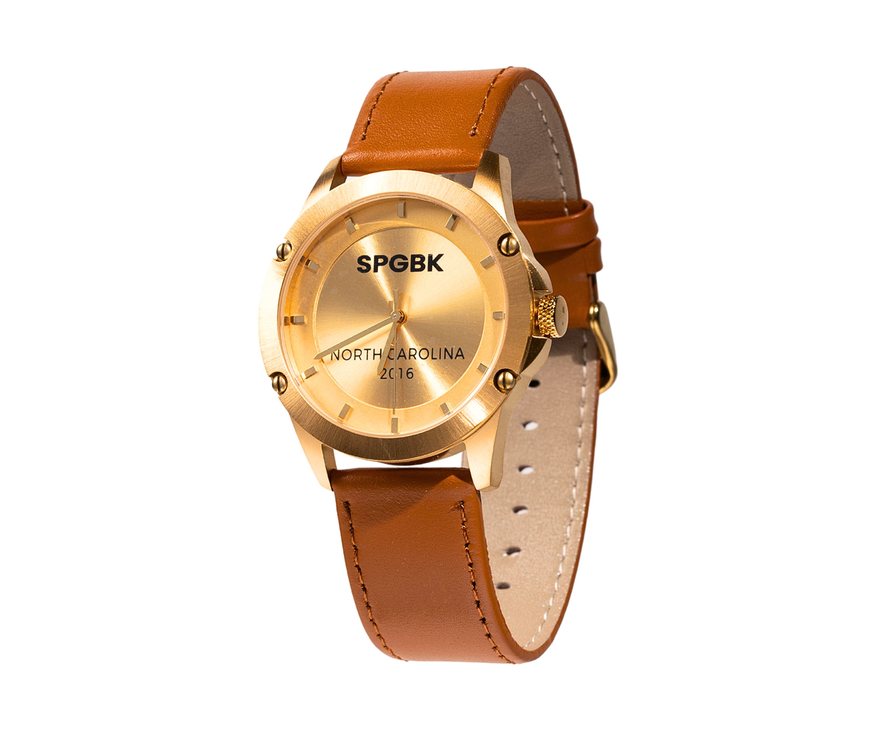 Ferguson Tan Leather Band Watch