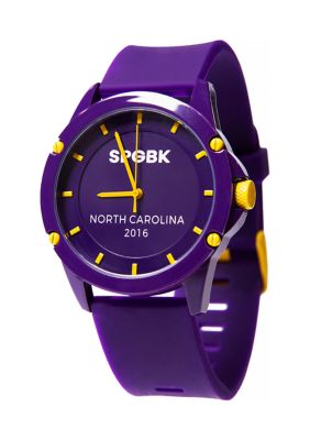  Unisex Griffin Purple and Yellow Silicone Band Watch