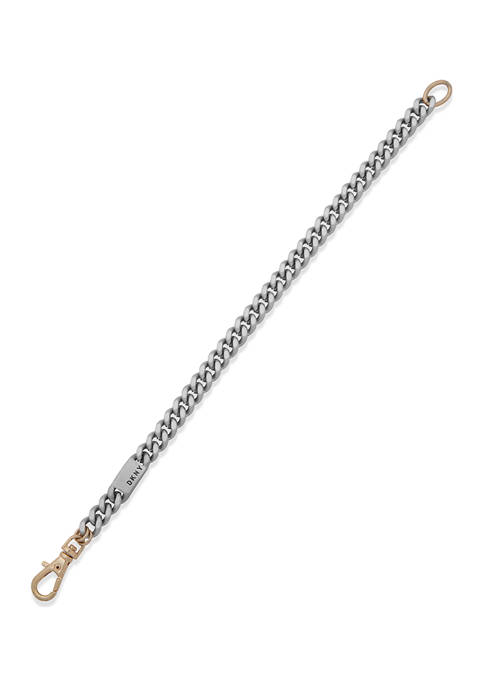 DKNY Two-Tone Chain Flex Bracelet