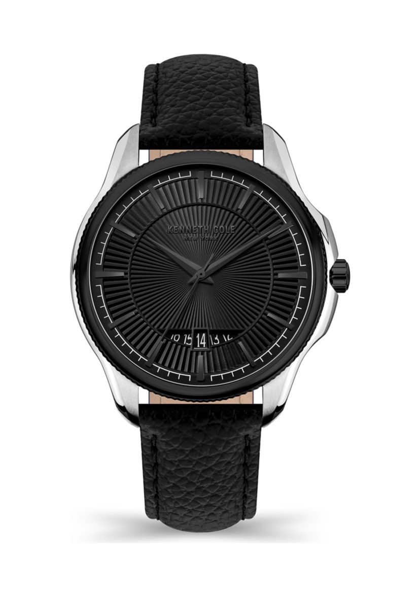 Mens Modern Classic Date Quartz Analog Watch