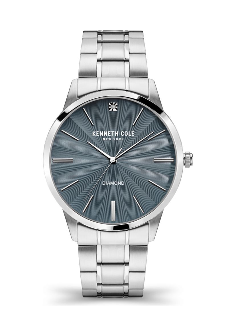 Mens Diamond Dial Watch