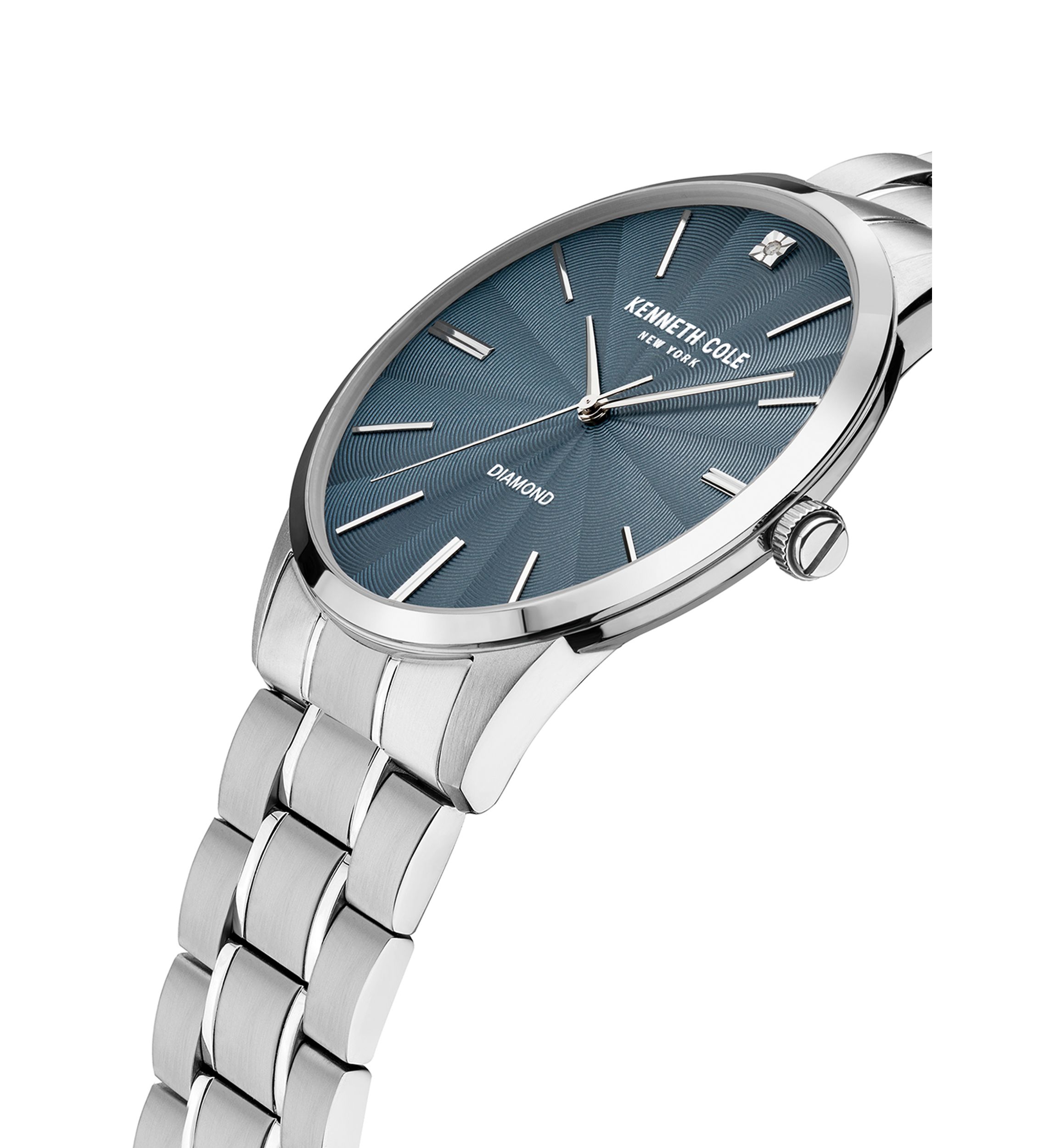 Mens Diamond Dial Watch