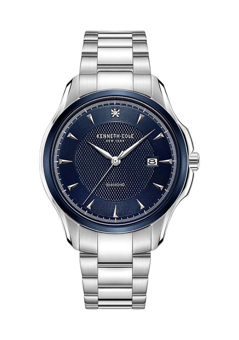 Mens Genuine Diamond Dial Watch