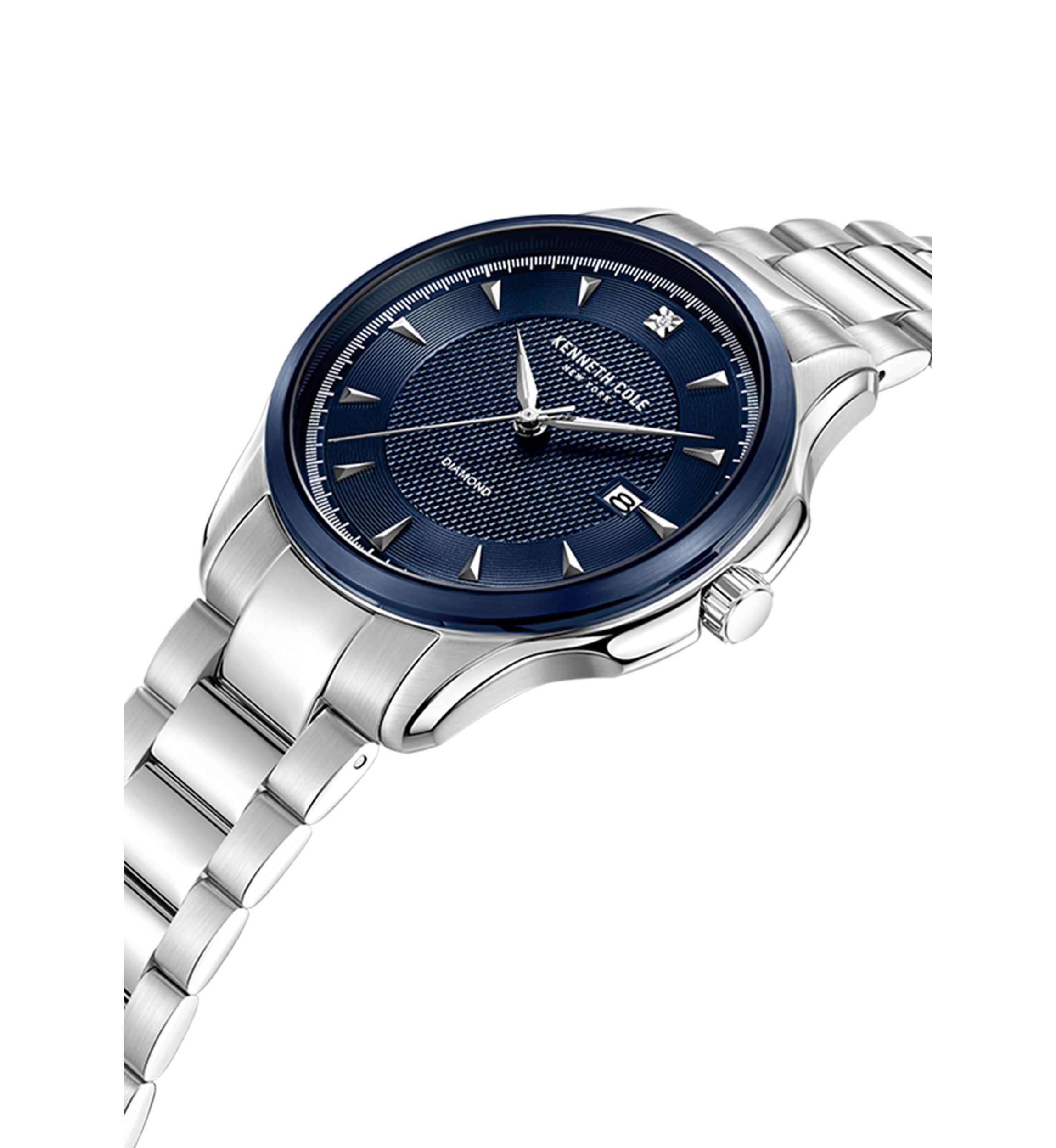 Mens Genuine Diamond Dial Watch