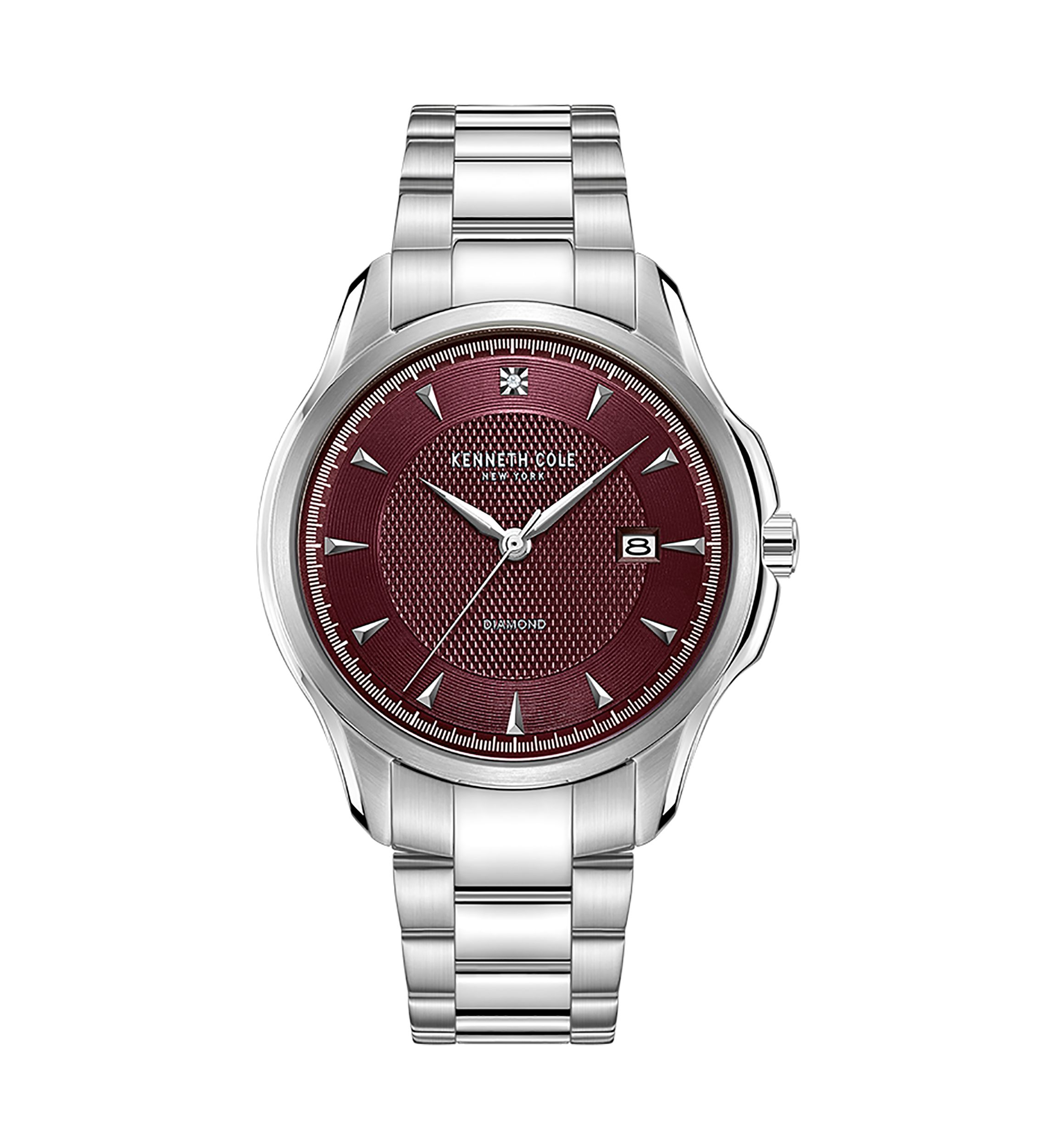 Mens Genuine Diamond Dial Watch