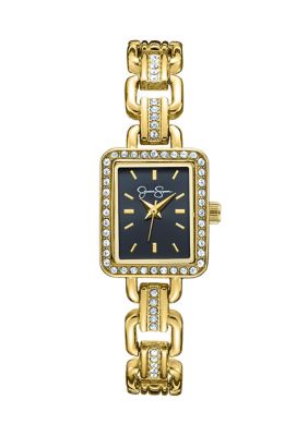 Jessica Simpson Women's Rectangular Bracelet Watch