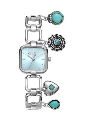 Jessica Simpson Women's Charm Analog Watch