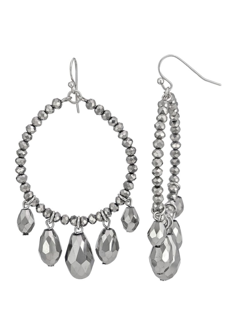 Hemitite Beaded Earrings