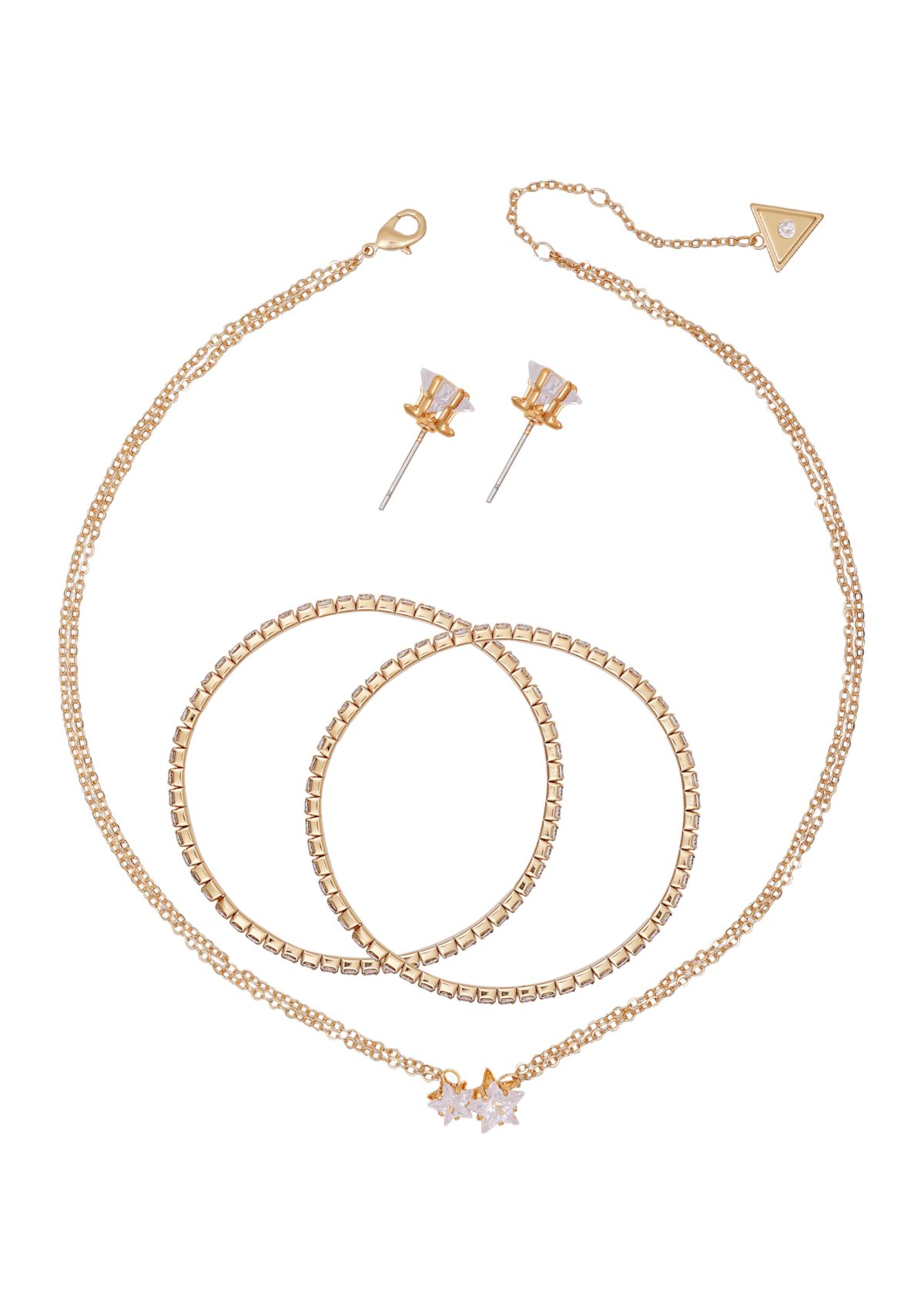 Genuine Cubic Zirconia Star Jewelry Set