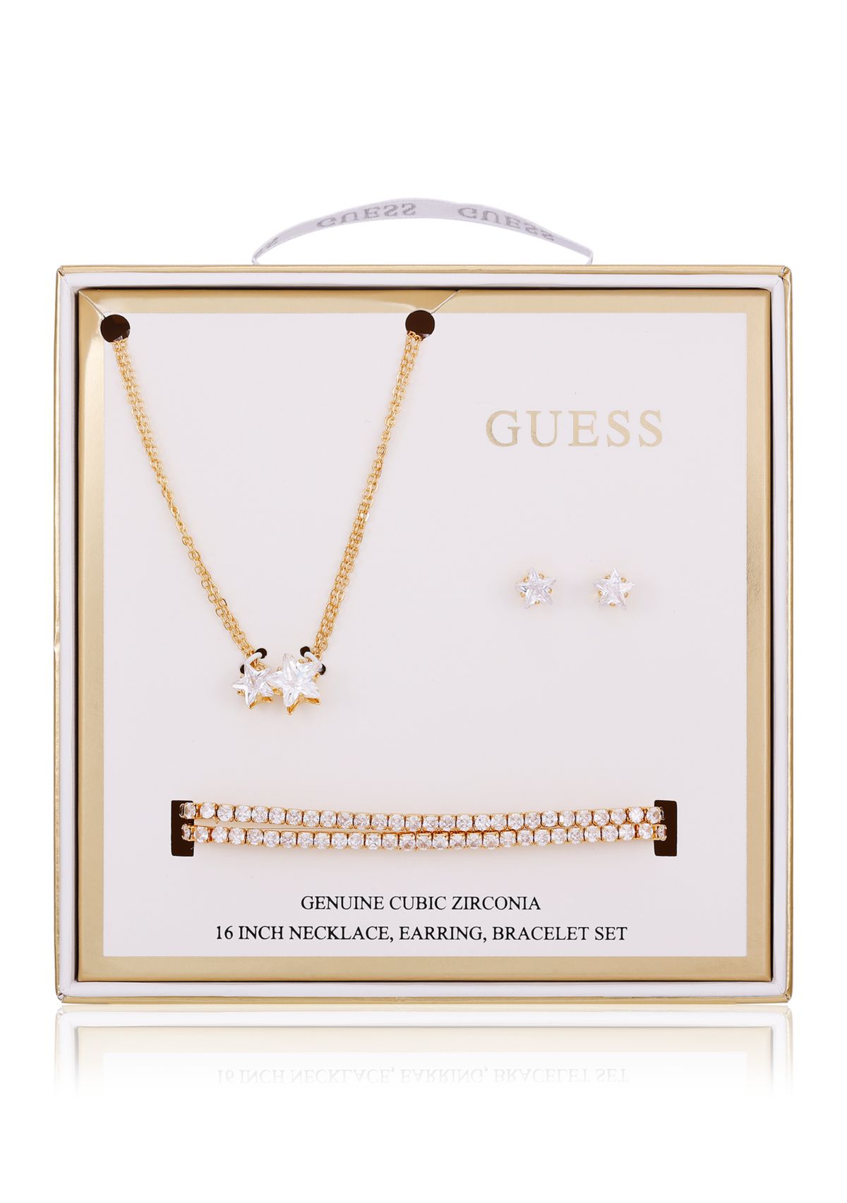 Genuine Cubic Zirconia Star Jewelry Set