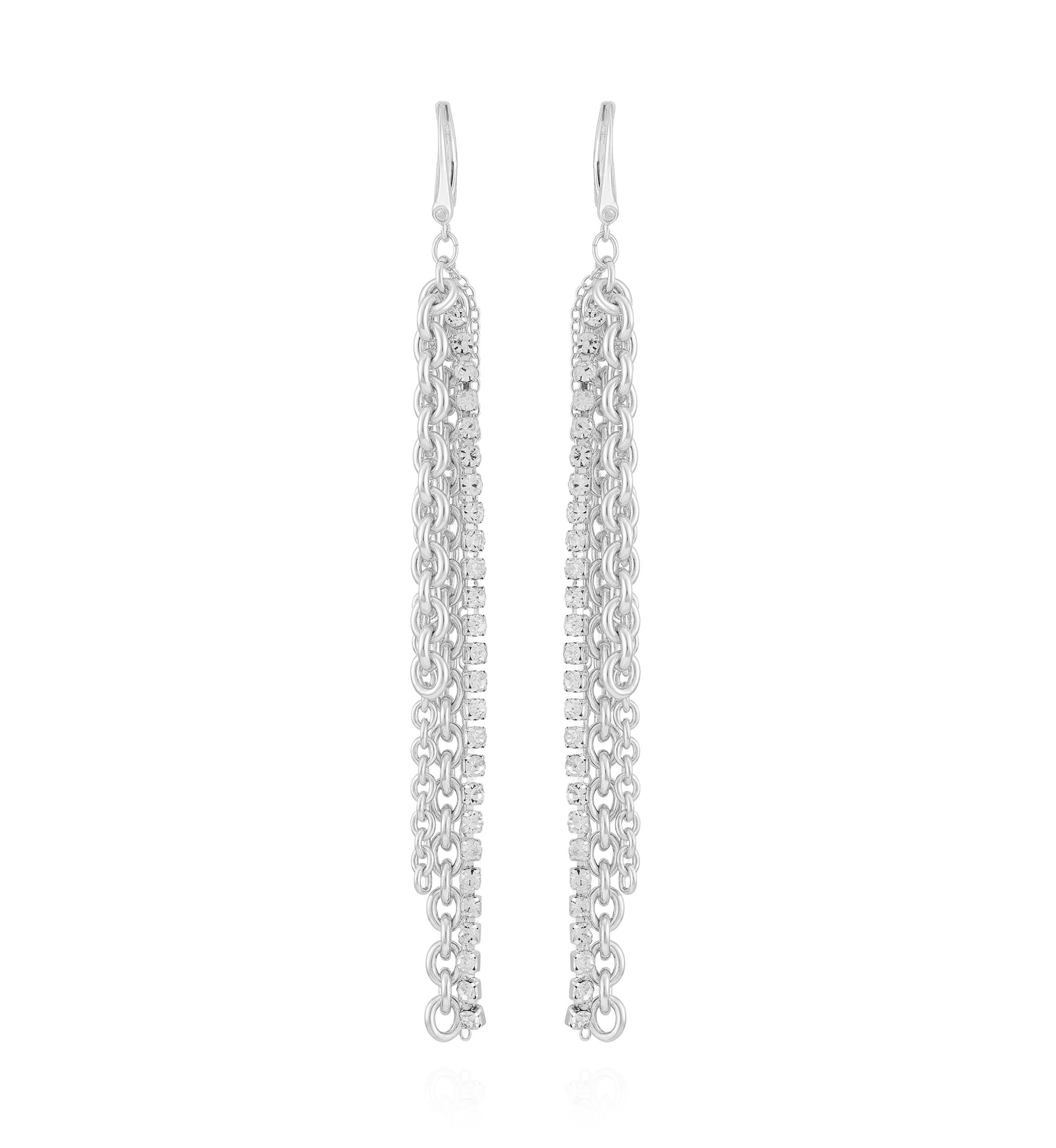 Linear Tassel Earrings