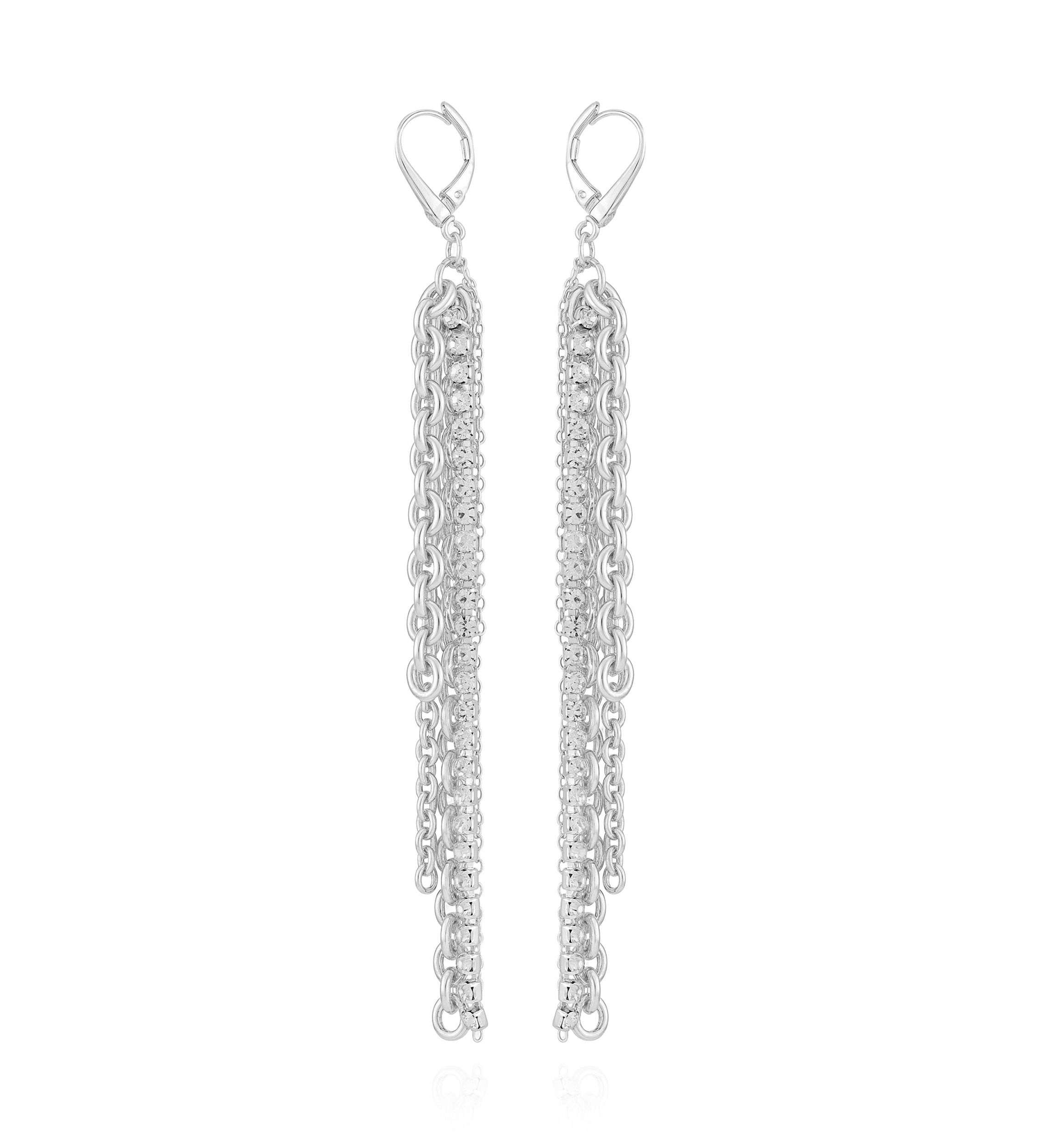 Linear Tassel Earrings