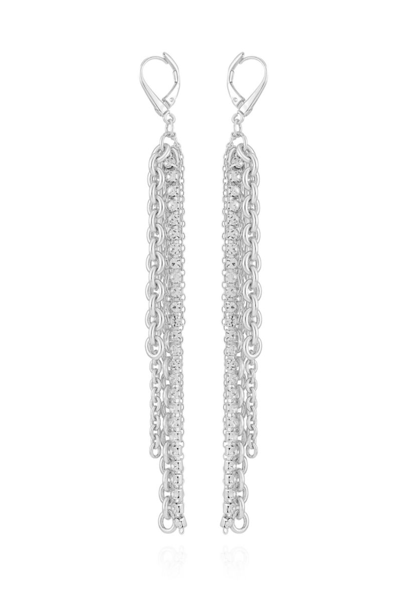 Linear Tassel Earrings