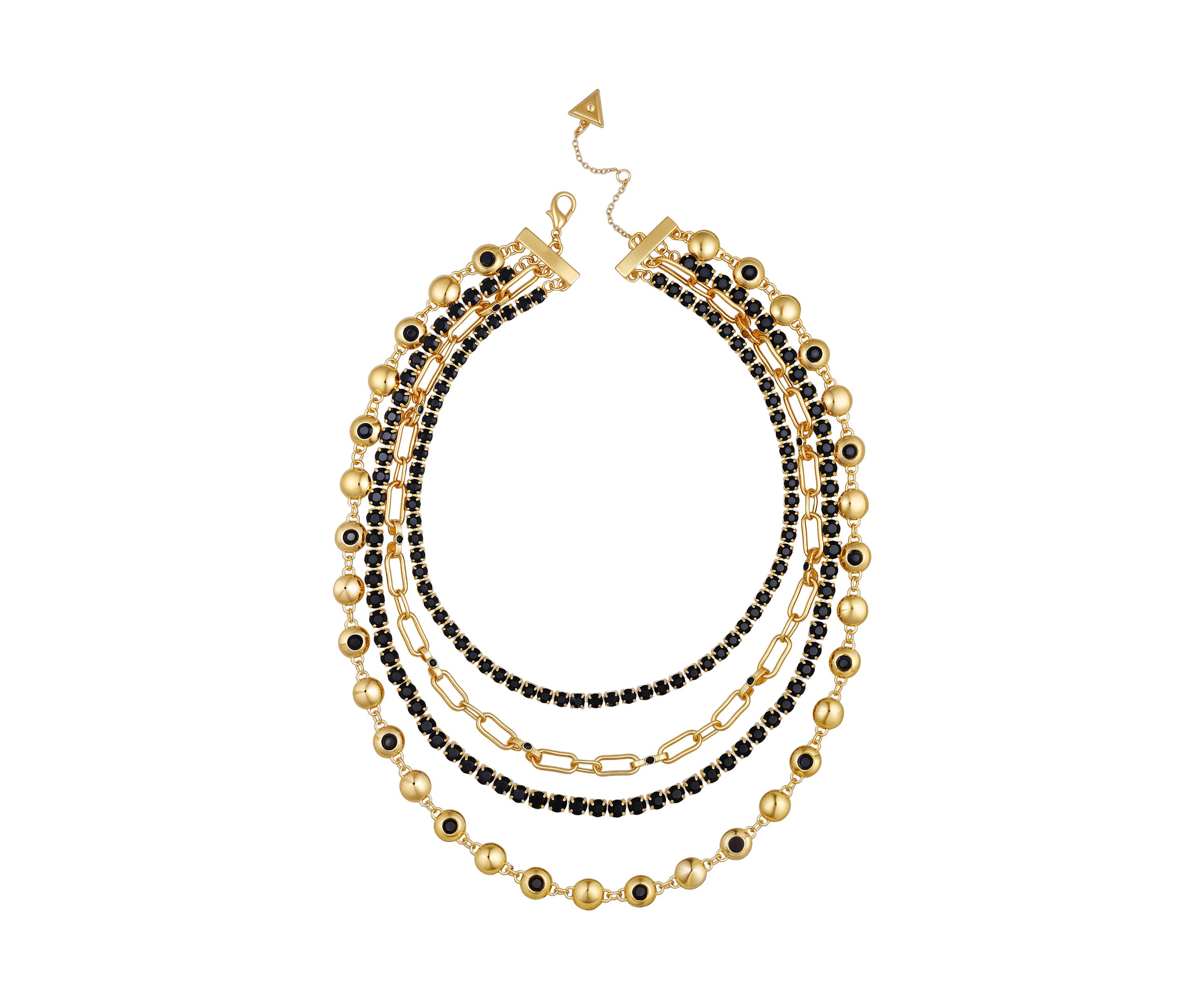 Multi-Row beaded Necklace