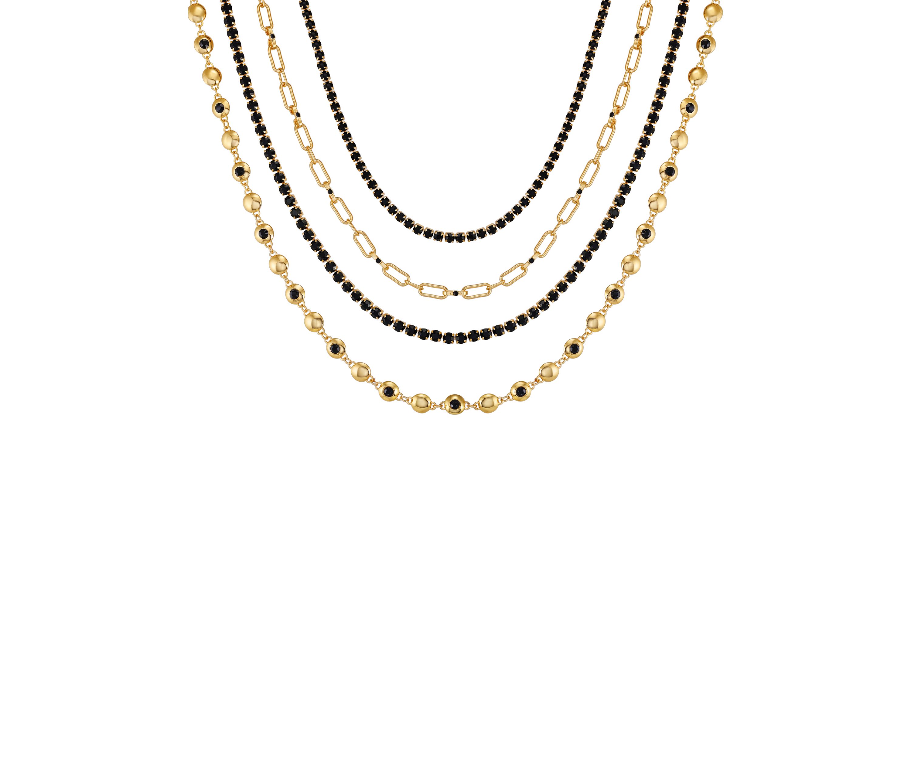 Multi-Row beaded Necklace