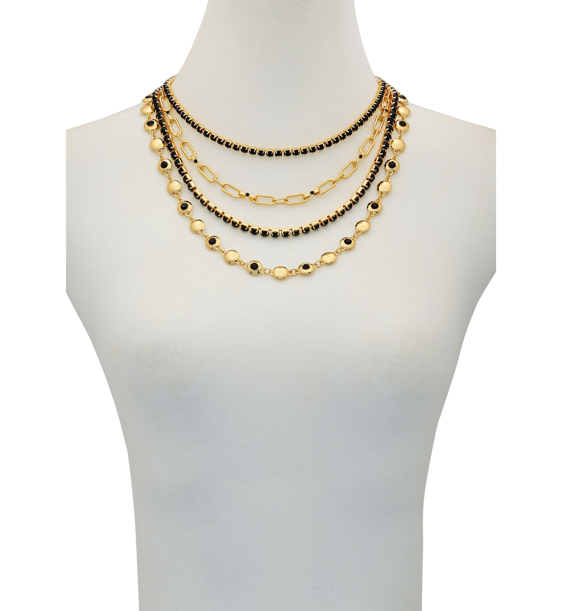 Multi-Row beaded Necklace