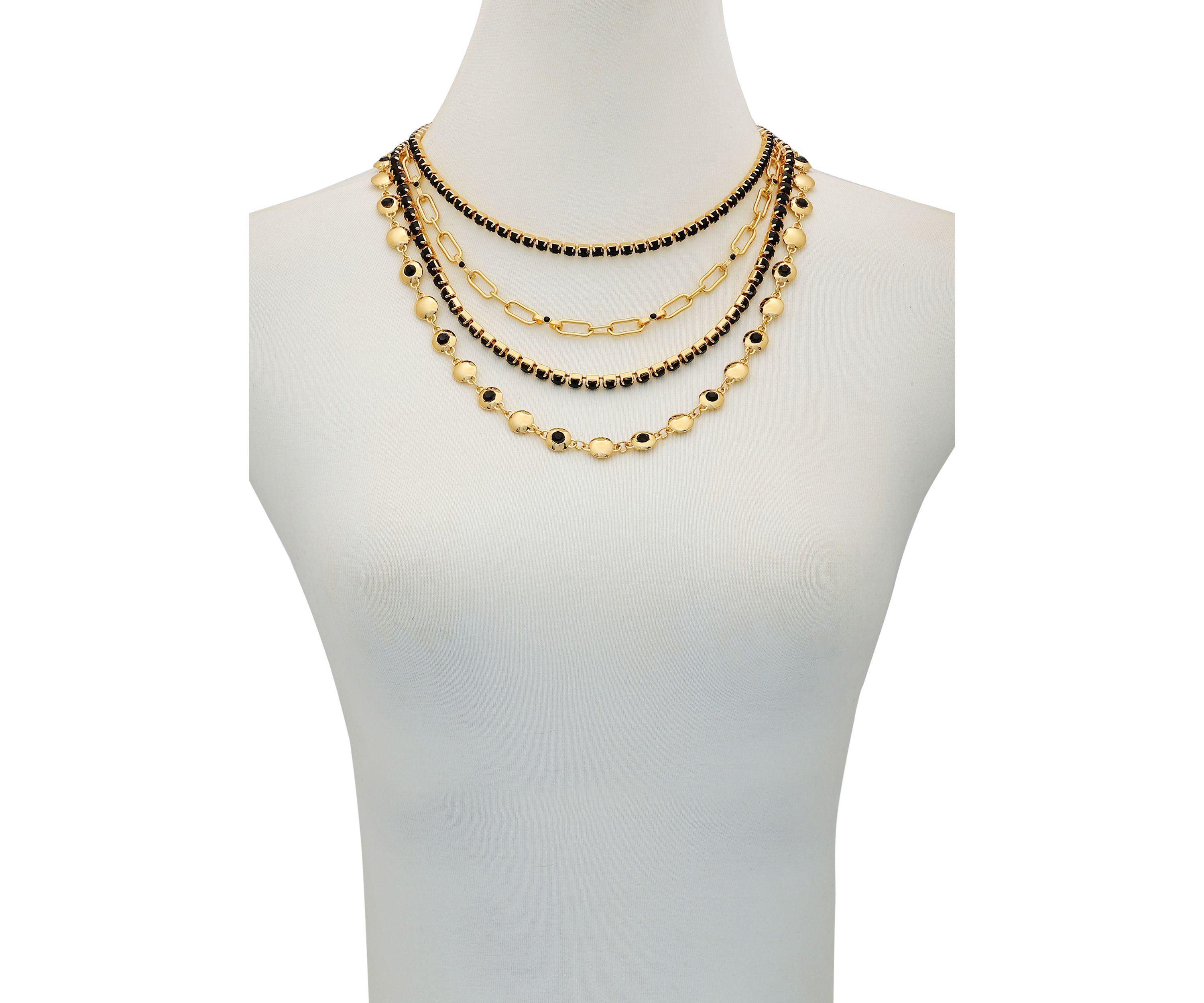 Multi-Row beaded Necklace