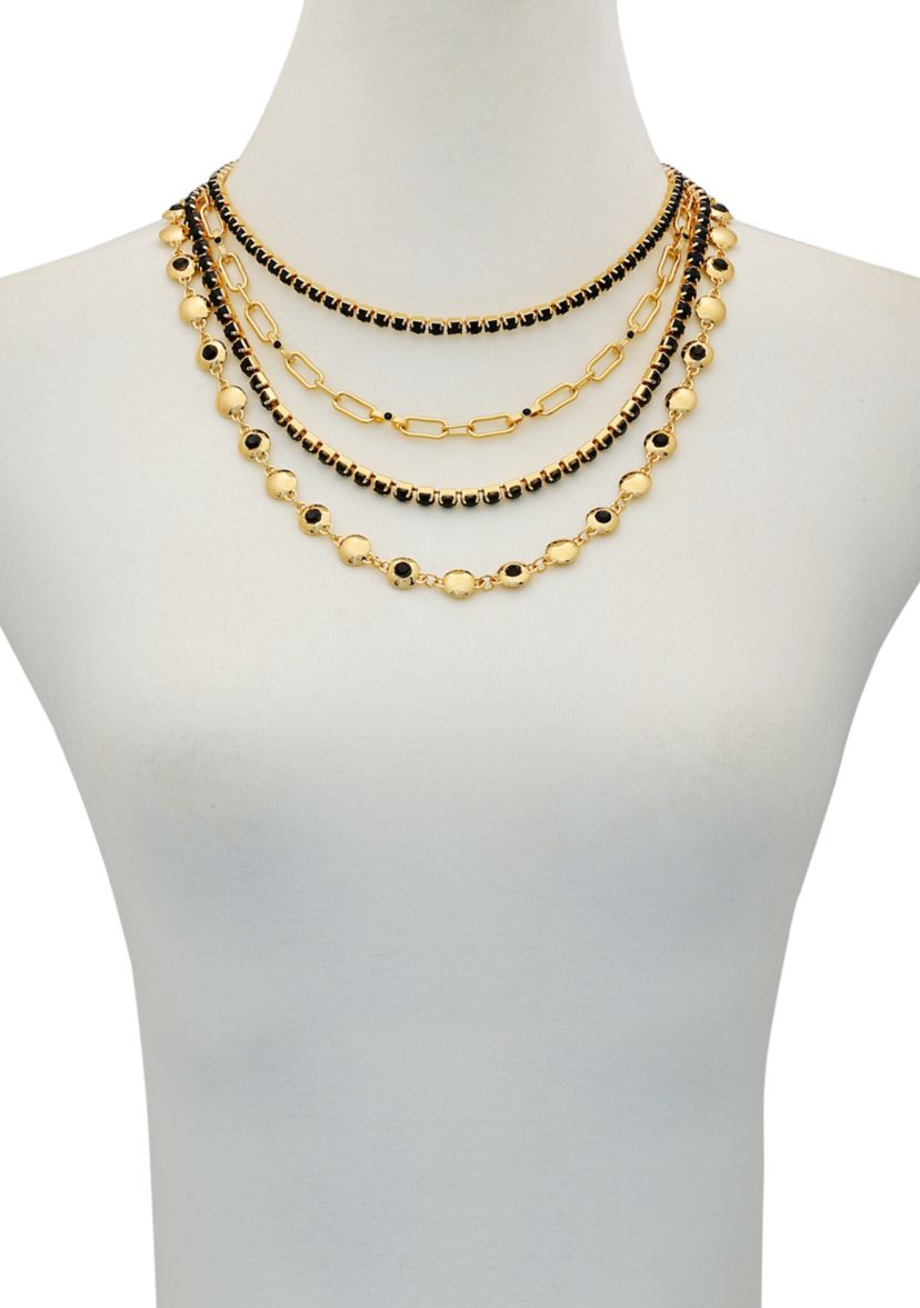 Multi-Row beaded Necklace