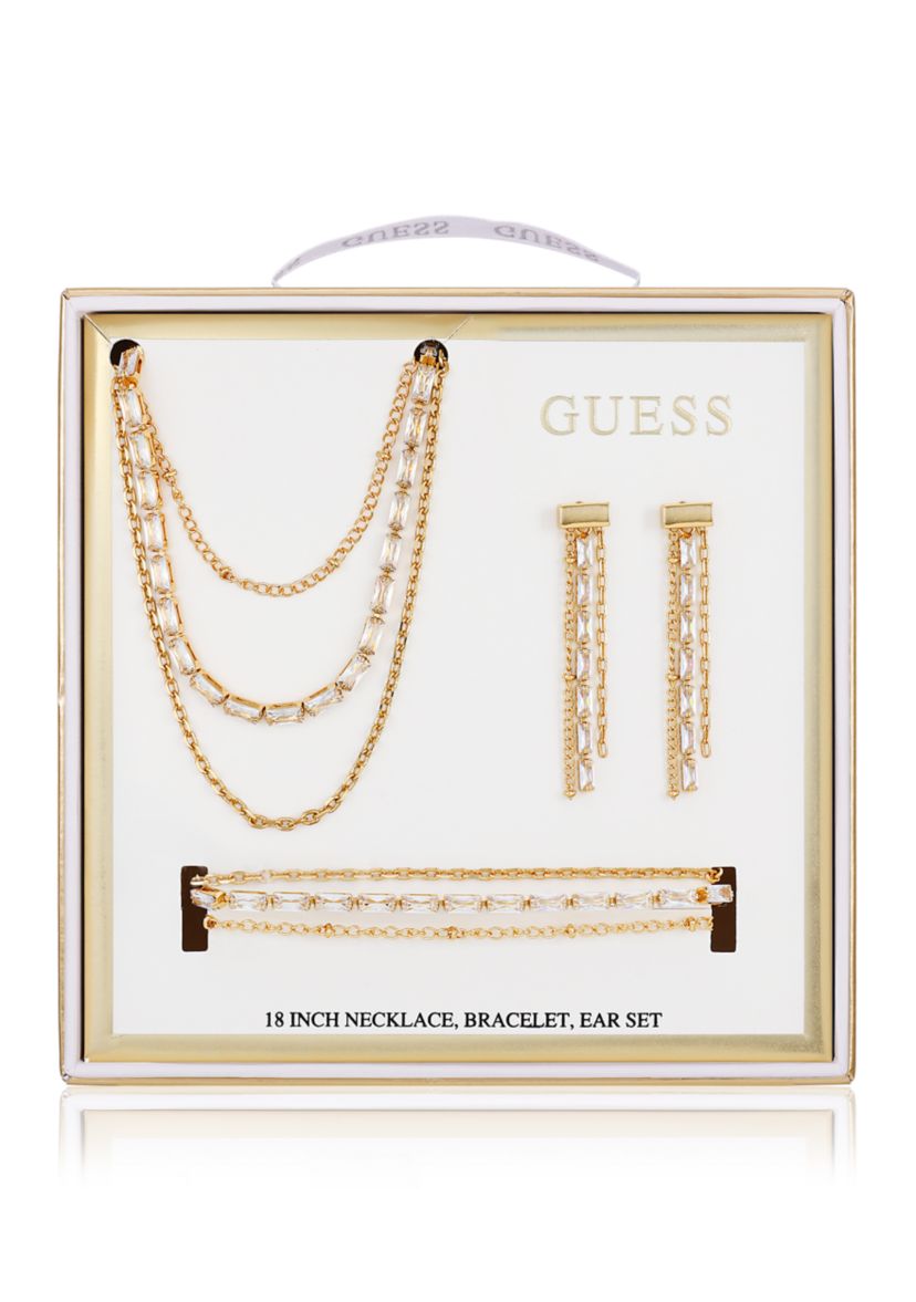 Gold Crystal Multi-Chain Boxed Set 