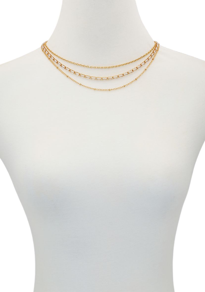 Gold Crystal Multi-Chain Boxed Set 