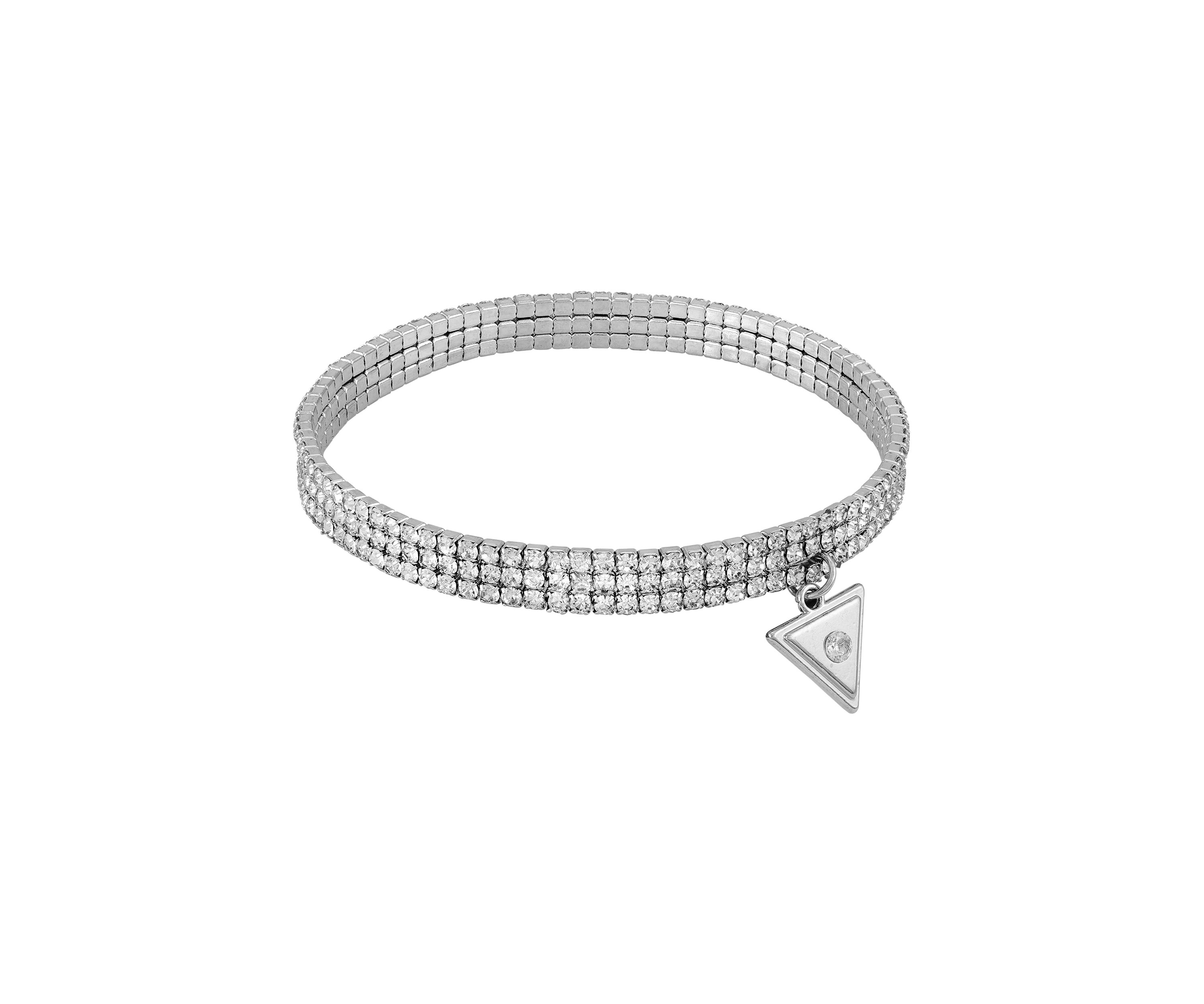 Crystal Pendant Stretch Bracelet