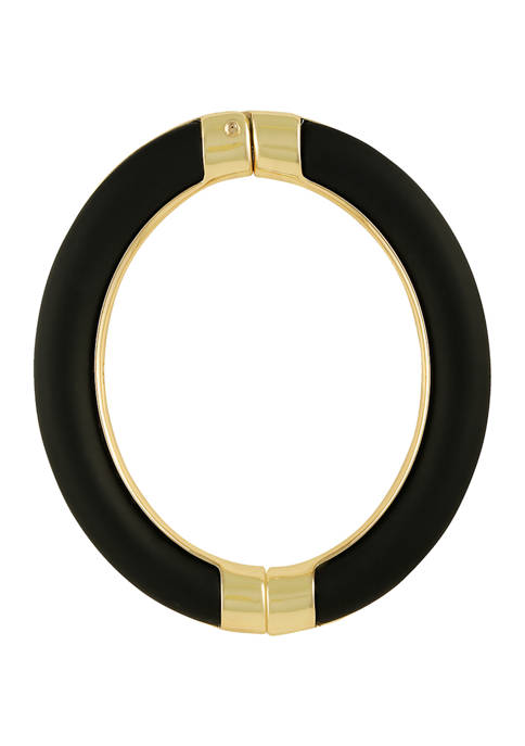 Gold-Tone Hinge Bracelet
