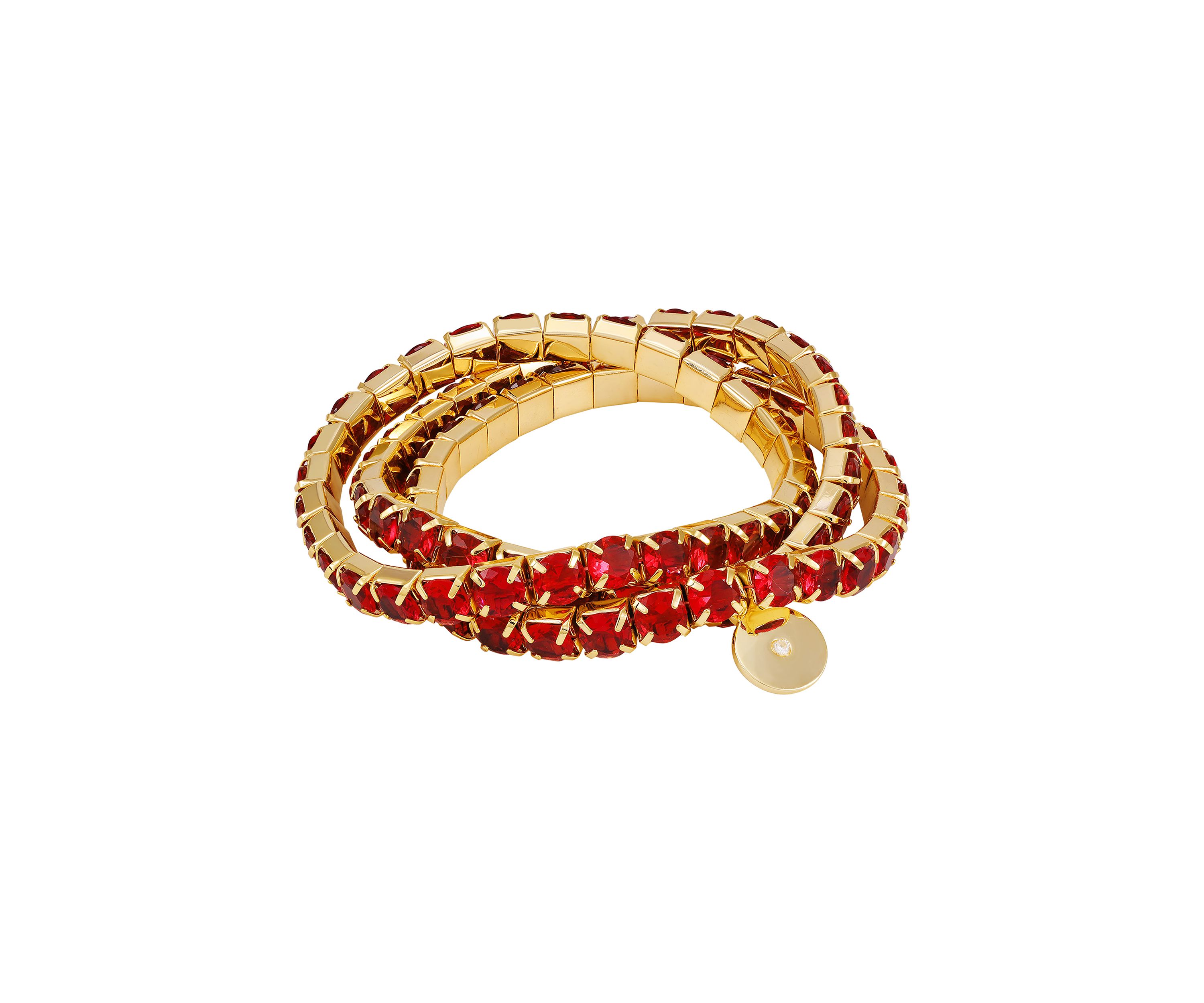 Gold Tone Stretch Bracelet Set