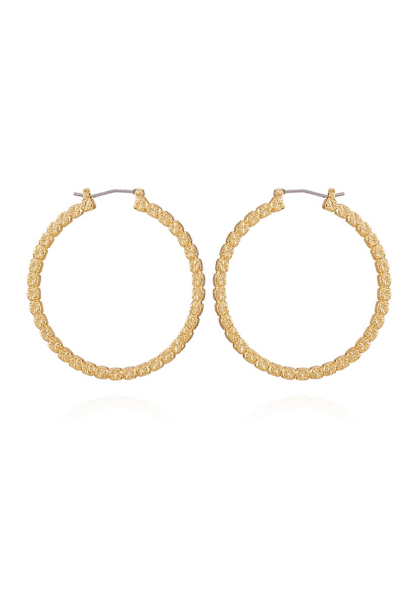 Circle Hoop Earrings