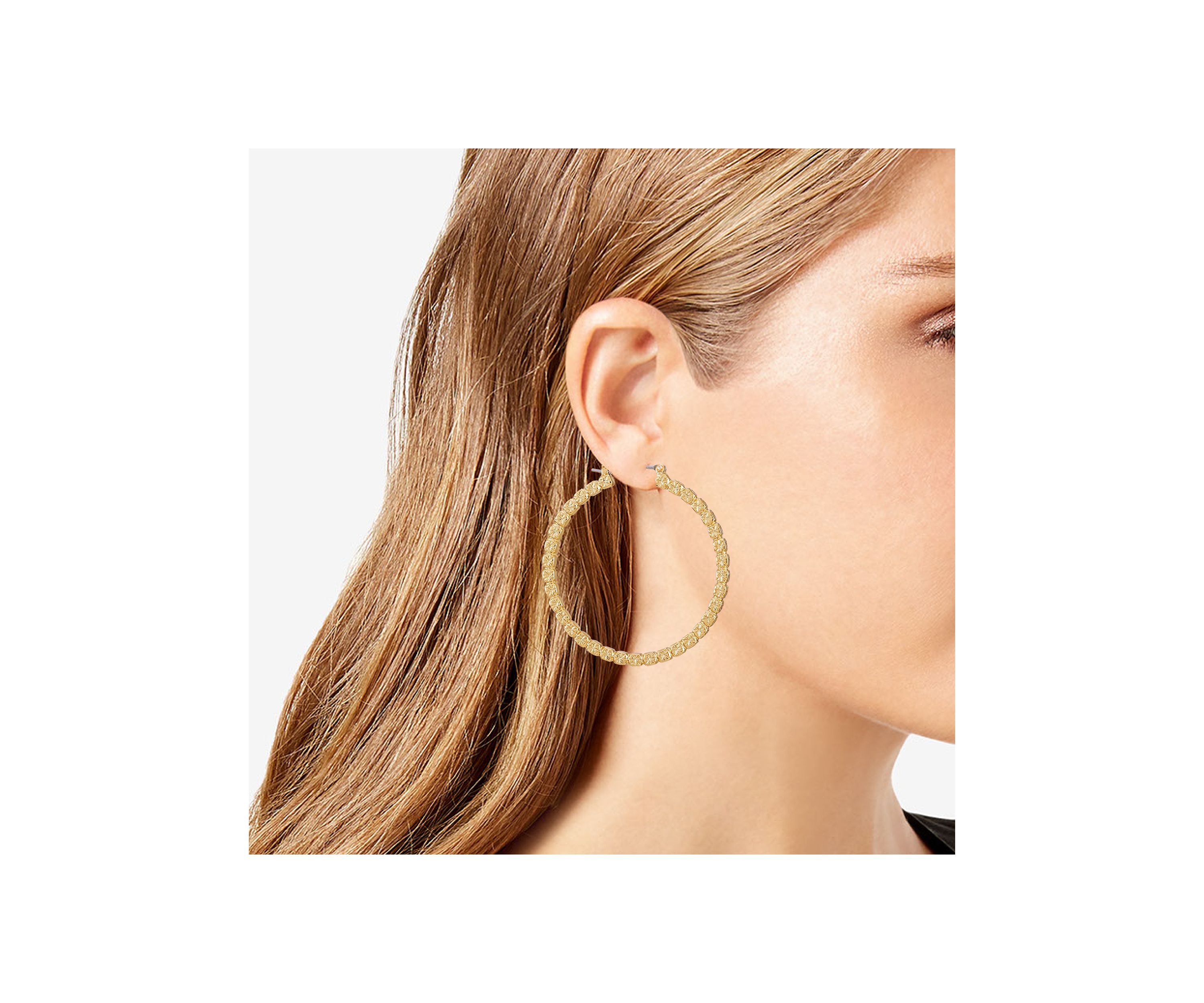 Circle Hoop Earrings