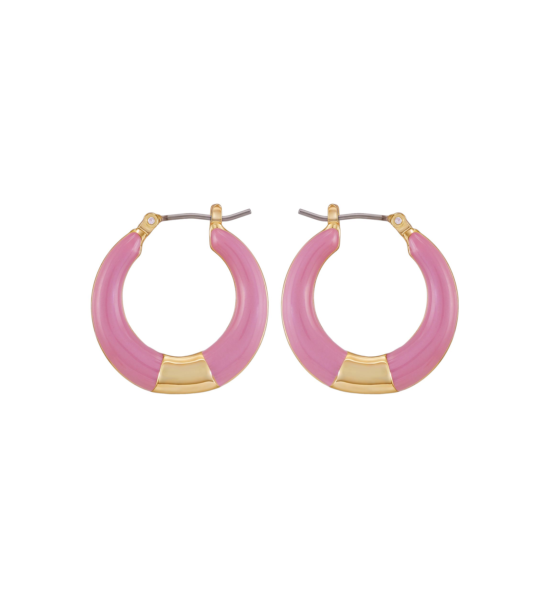 Gold-Tone Hoop Earrings