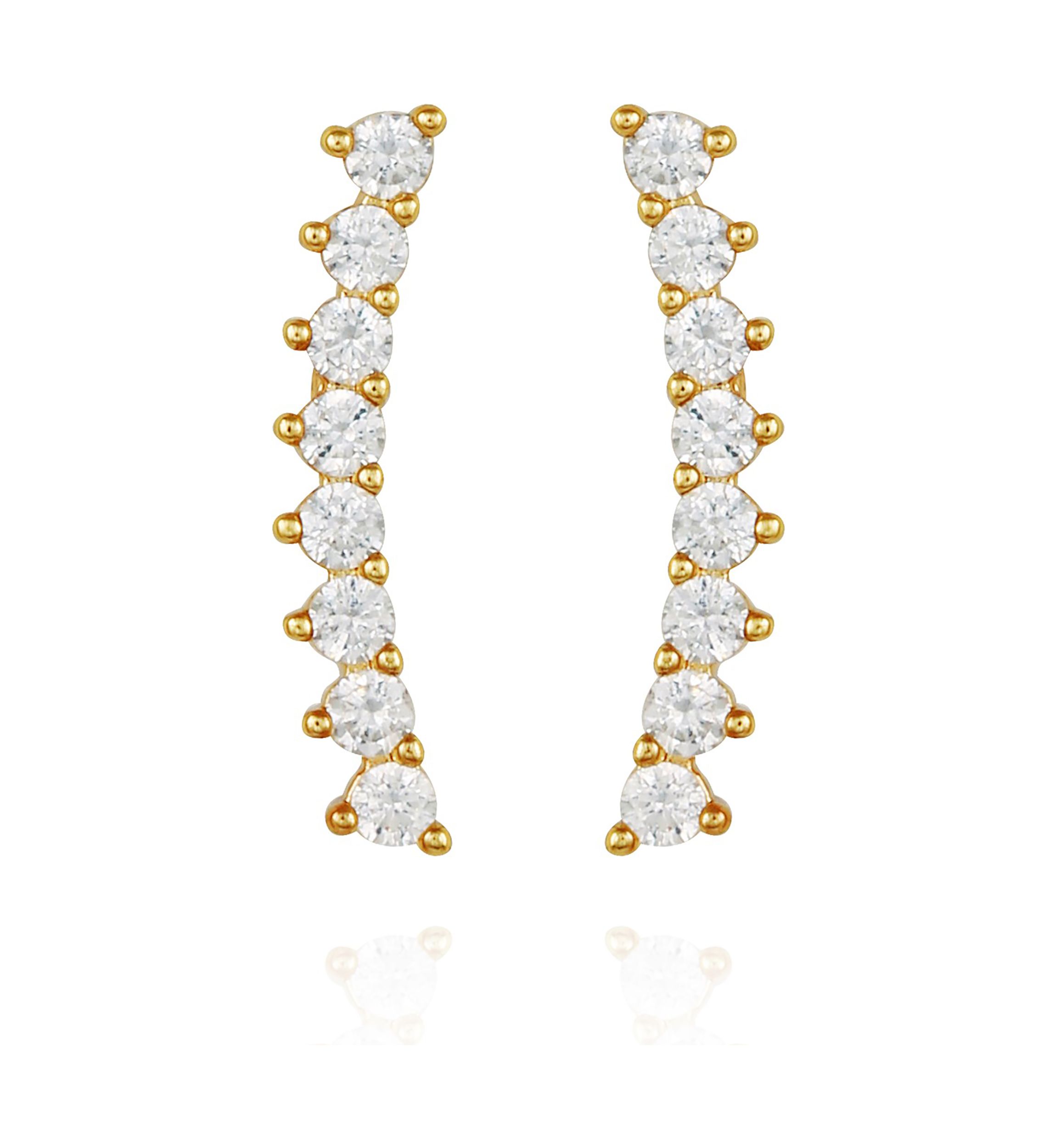 Rose Gold Stud Earrings