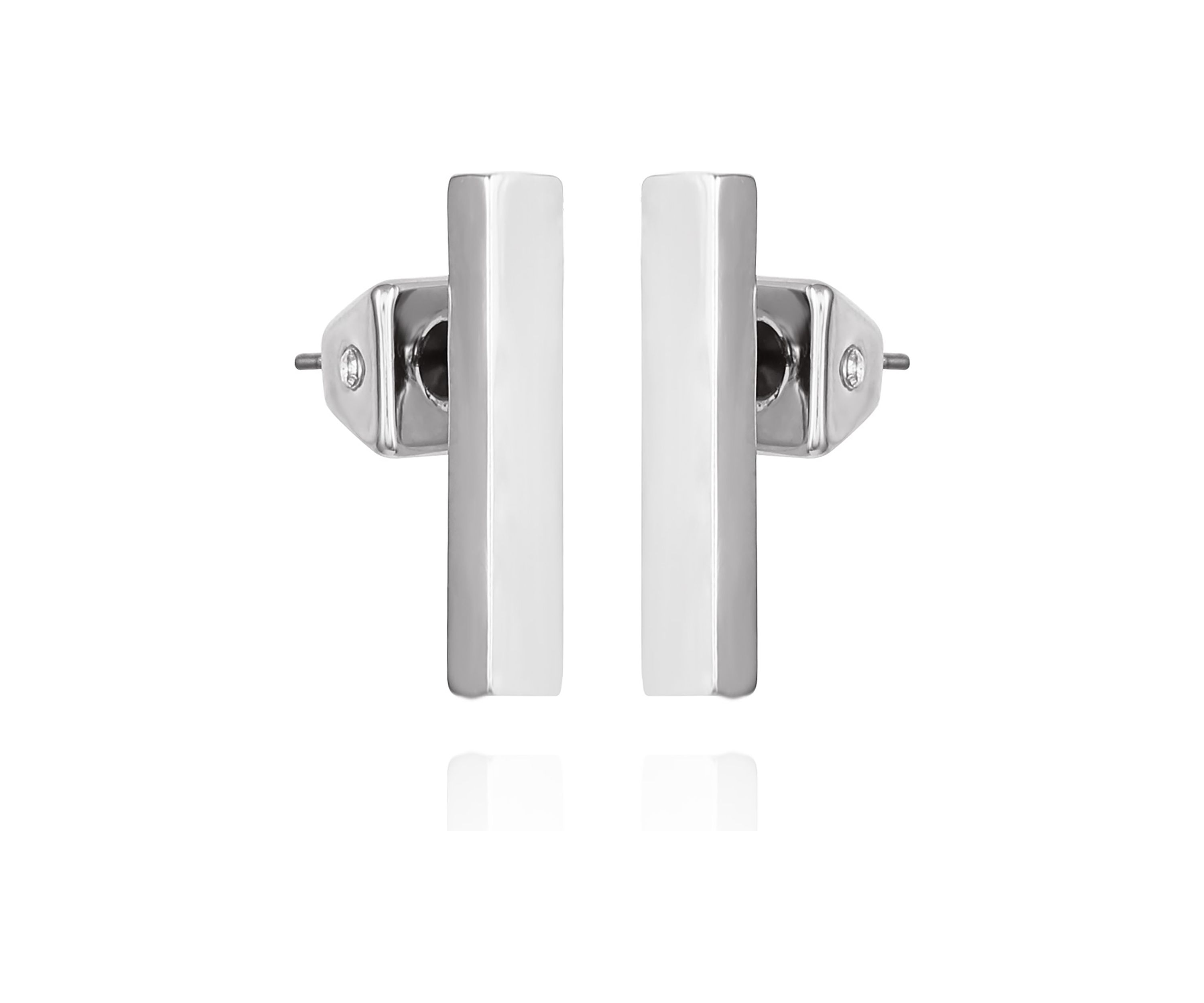 Silver Post Stud Earrings