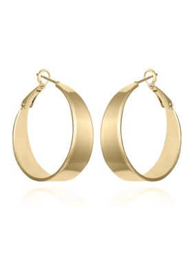 Vince Camuto Gold Hoop Earrings