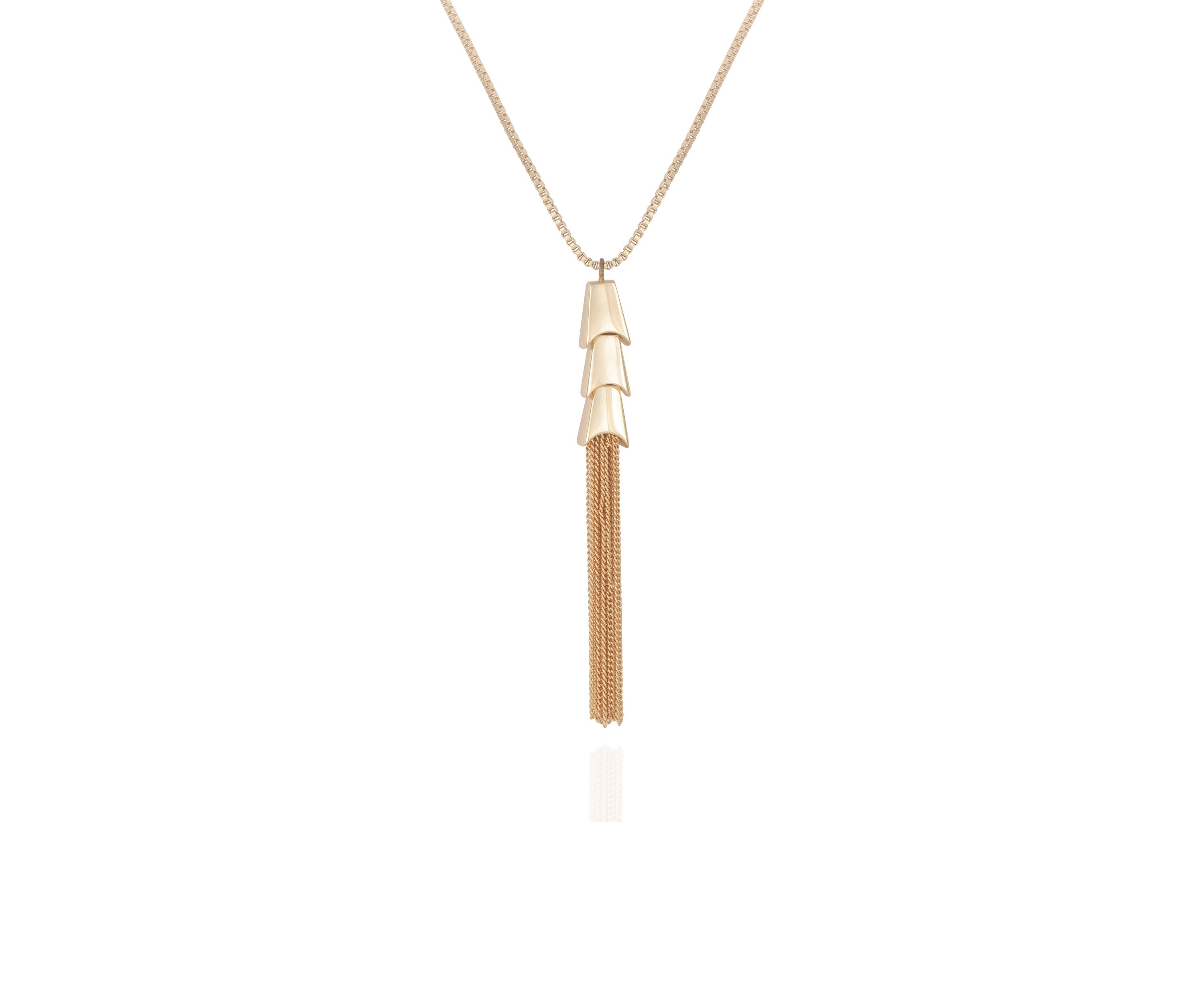  Gold Tassel Necklace