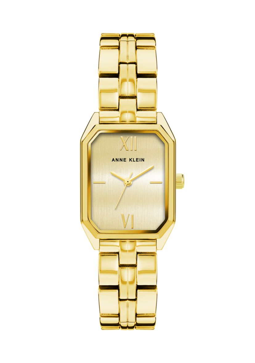 Anne Klein Quartz Octagonal Gold Tone Alloy Metal Bracelet  display picture 3
