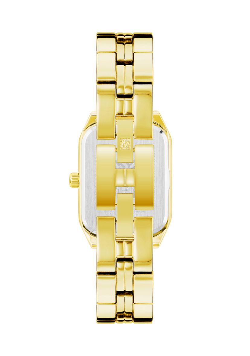 Anne Klein Quartz Octagonal Gold Tone Alloy Metal Bracelet  display picture 1