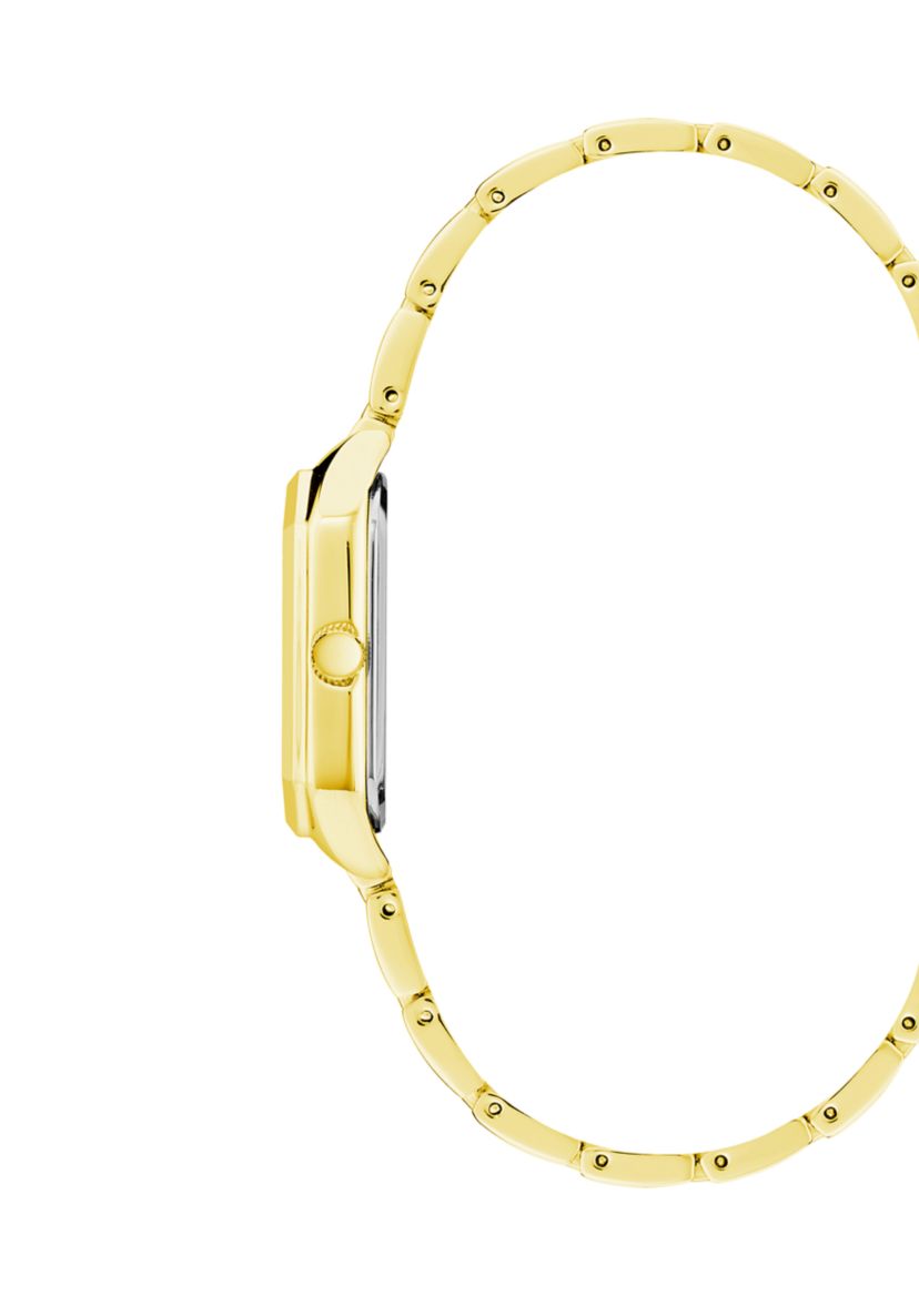Anne Klein Quartz Octagonal Gold Tone Alloy Metal Bracelet  display picture 3