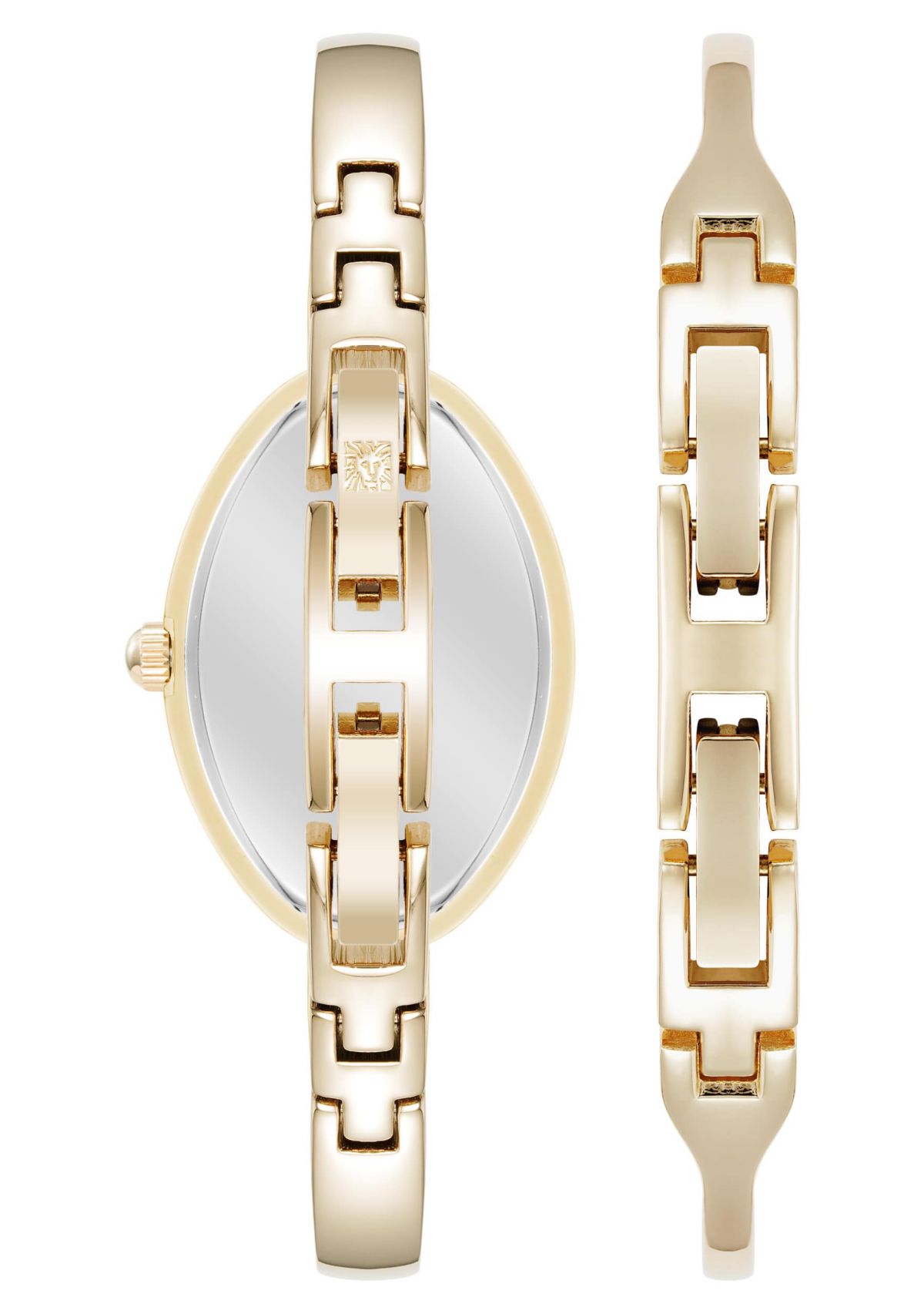 Anne Klein Womens Quartz Delicate Rectangular Ivory Acetate Bracelet Watch, 26mm